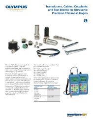 Transducers, Cables, Couplants and Test Blocks for ... - Epsilon NDT