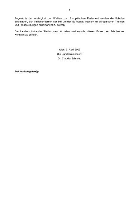 BMUKK - IDeal-Erledigung an LSR_SSR f. Wien_03.12.2008