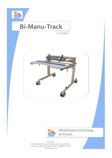 Flyer Bi-Manu-Track - Reha Stim