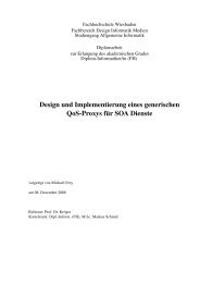 Design und Implementierung eines generischen QoS-Proxys fÃ¼r ...