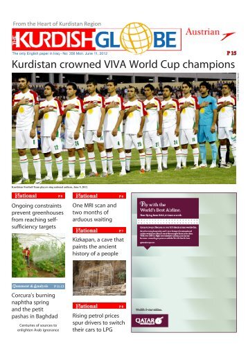 Kurdistan crowned VIVA World Cup champions - Kurdish Globe