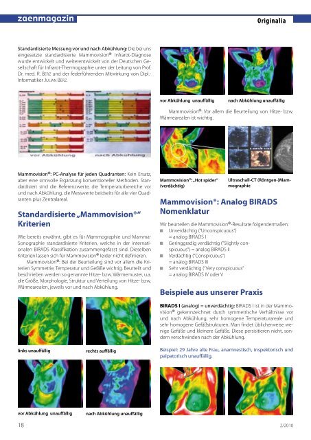 Mammovision - Ortho-Bio-Med Centro di cura Specialistico