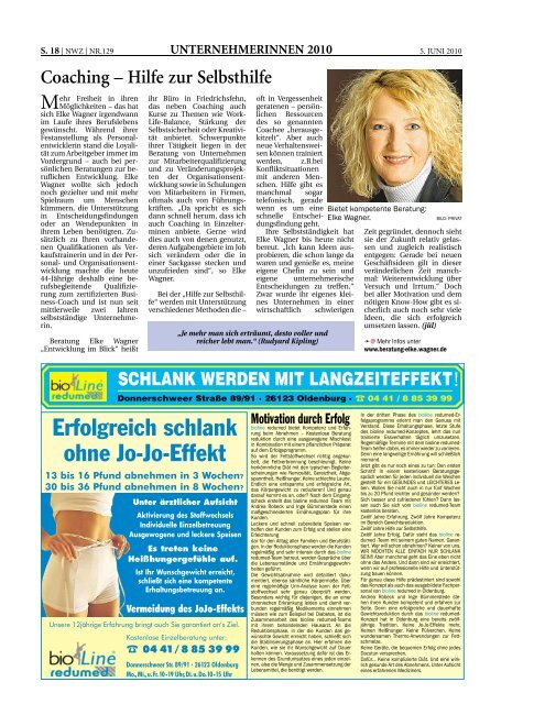 Unternehmerinnen 2010