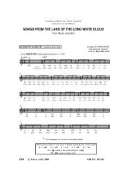 Songs from the land of the long white cloud - Grove Music Catalogue