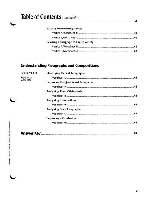 Thesis Statement Worksheet Answer Key - Thesis Title Ideas for College
