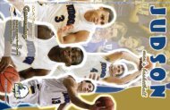 Game Program - Judson University Athletics