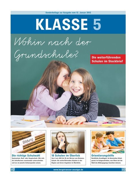 Wohin nach der Grundschule?