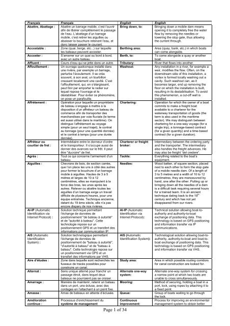 Page 1 of 34 - Service Navigation du Nord Est