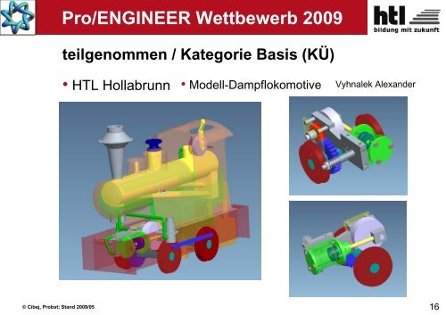 Pro/ENGINEER Wettbewerb 2009 - ARGE 3D-CAD