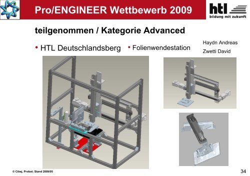 Pro/ENGINEER Wettbewerb 2009 - ARGE 3D-CAD