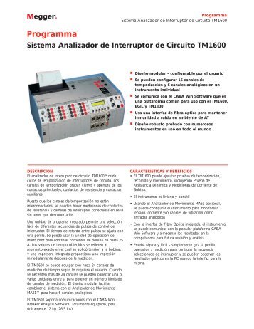 TM1600 - Unitronics Electric