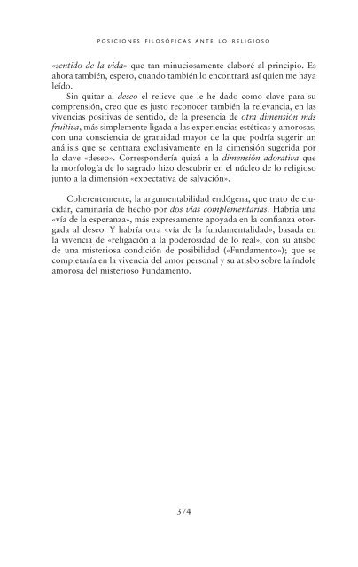 El Enigma y el Misterio: Una FilosofÃ­a de la ReligiÃ³n