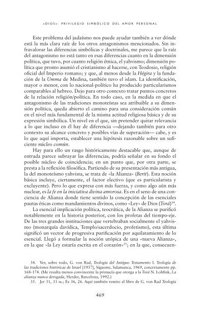 El Enigma y el Misterio: Una FilosofÃ­a de la ReligiÃ³n