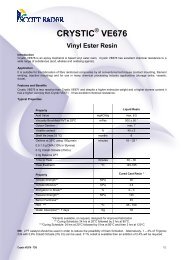 Crystic VE676 Resin - English - Scott Bader