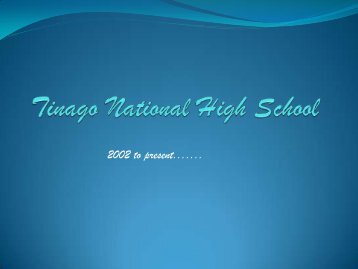 Tinago National High School - DepEd Naga City