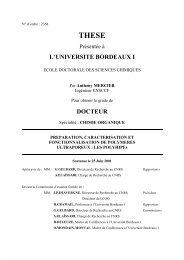 L'UNIVERSITE BORDEAUX I DOCTEUR - UniversitÃ© Bordeaux 1