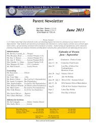 June 2013 - CD Hylton High School - Prince William County Public ...