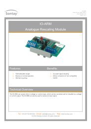 IO-ARM Analogue Rescaling Module - Sontay