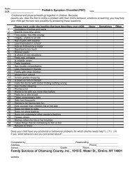 Pediatric Symptom Checklist