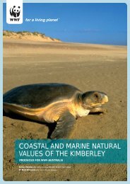 coastal and marine natural values of the kimberley - wwf - Australia