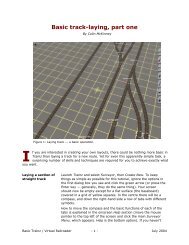 Basic track-laying, part one - Virtual Railroader