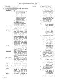 Pace plc - Terms and Conditions of Purchase