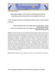 REFLEXÕES SOBRE A LINGUAGEM NO PROCESSO DE ENSINO ...