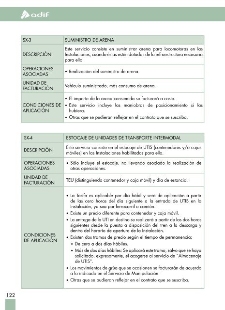 Declaración de Red - Adif