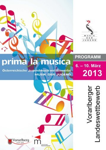 prima la musica - Vorarlberg