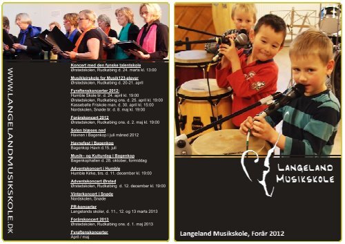 musikskolens folder 12-13.pub - Langeland Musikskole
