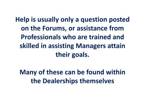 How to Plan for Parts Department Success in 2013 - DealersEdge