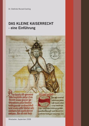 DAS KLEINE KAISERRECHT - Dr. Dietlinde Munzel-Everling