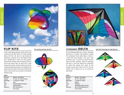single line kites - Prism Kite Technology