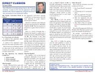 Direct cuebiDs - ACBL District 9