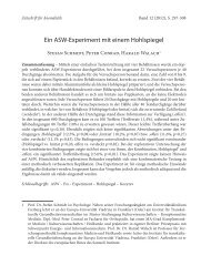 Ein ASW-Experiment mit einem Hohlspiegel - Institut fÃ¼r ...