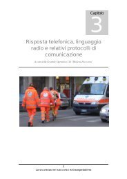 Risposta telefonica, linguaggio radio e relativi protocolli di ...