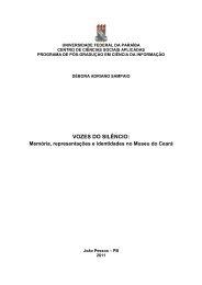 O LATIM EM CARTAS DO CARIRI CEARENSE - DSpace/UFPB (REI)