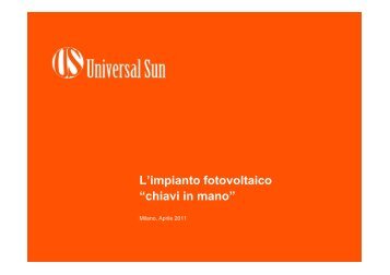 Presentazione Universal Sun aprile 2011rev1.pdf - Corrente - Gse