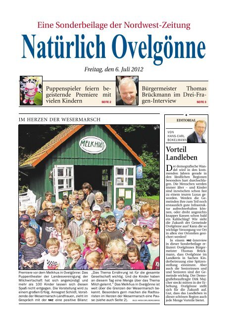 Eine Sonderbeilage der Nordwest-Zeitung