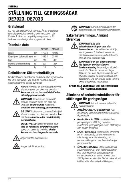 mitre saw stand de7023, de7033 - Black & Decker