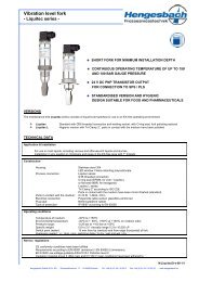 Data sheet - Hengesbach GmbH & Co. KG