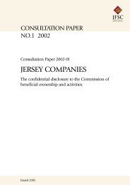 Consultation Paper 2002 No 1 - the Jersey Financial Services ...