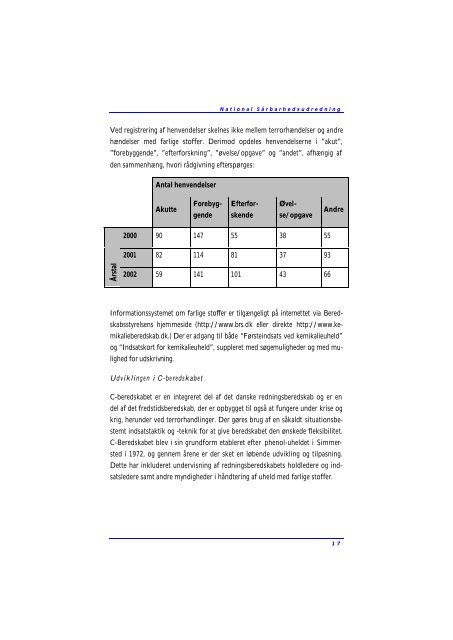 CBRN-beredskab - Beredskabsstyrelsen