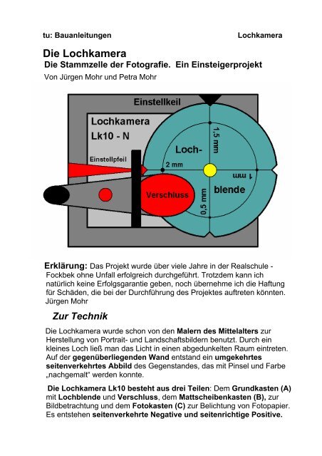 Die Lochkamera - Neckar Verlag