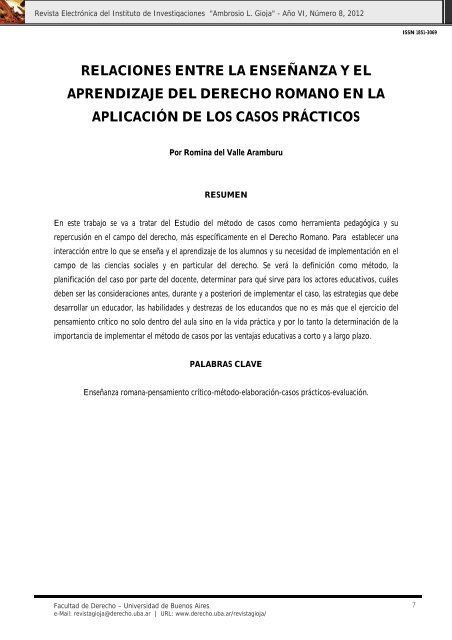 texto completo [.pdf] - Facultad de Derecho - Universidad de Buenos ...