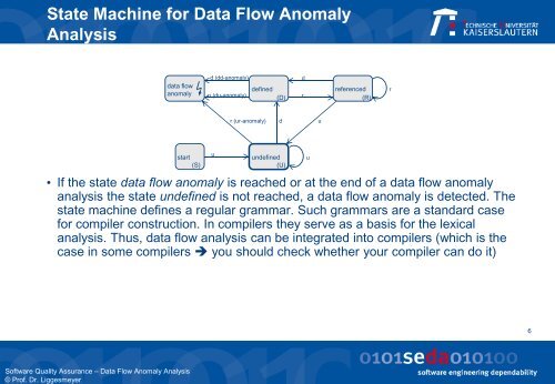 data flow anomaly