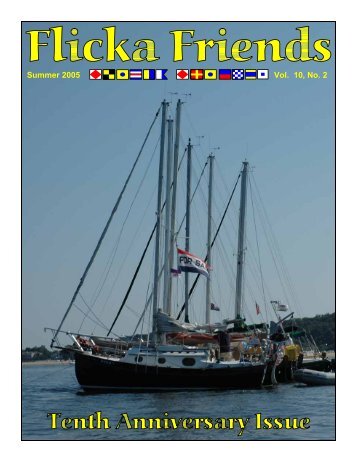 Summer 2005 Vol. 10, No. 2 - Home of the Flicka 20 Sailboat