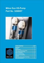 T: Mitos Duo XS-Pump Part No. 3200057 - Dolomite Microfluidics