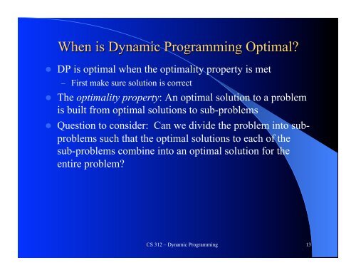 Dynamic Programming 1