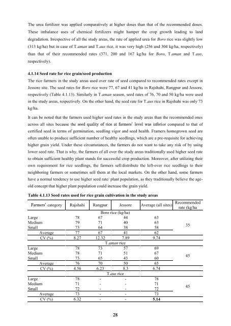 Studies on Policy Option for Quality Seed Production and ... - NFPCSP